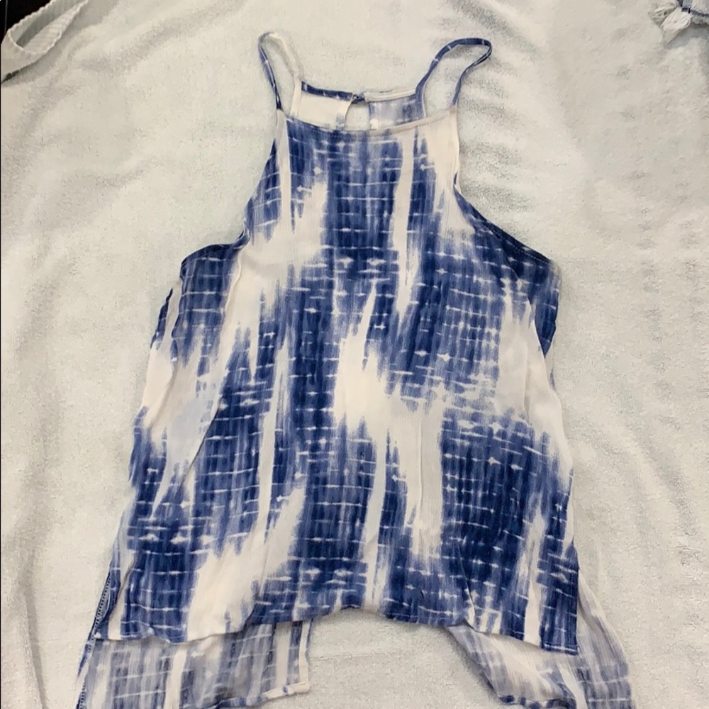 Open back tank